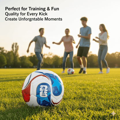 2026 FIFA World Cup Soccer Ball – Durable PU Outdoor Ball
