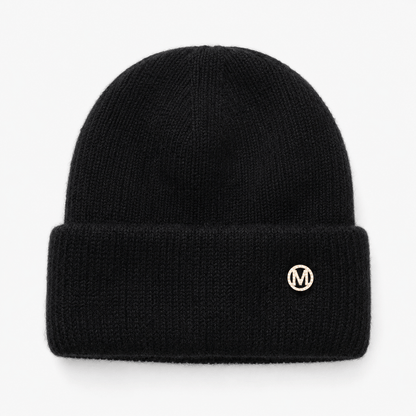 Unisex Elastic Furry Knit Beanie Hat for Winter Streetwear