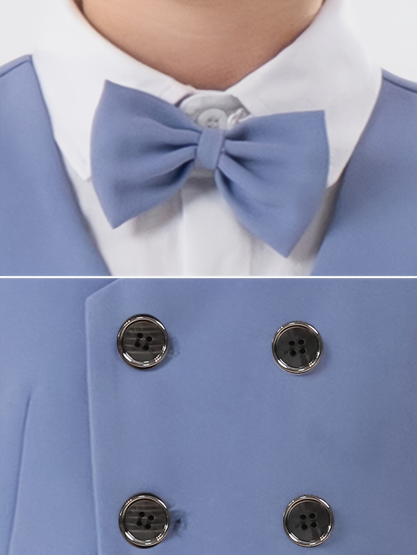 Boys' British-Style Vest and Pants Set for Spring & Autumn