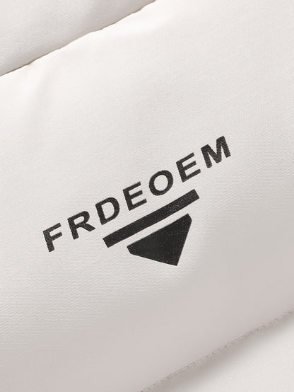 Men's Lightweight Jacket with - Winter Warm Coat, Stand Collar & Zippered Pockets, Beige/ & Black, Machine Washable (No Dry Clean) - Casual & Formal Outerwear for Cold Weather (-Filled)