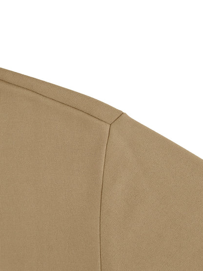 Men's Solid Color Lined Workwear Shirt Jacket with Snap Buttons