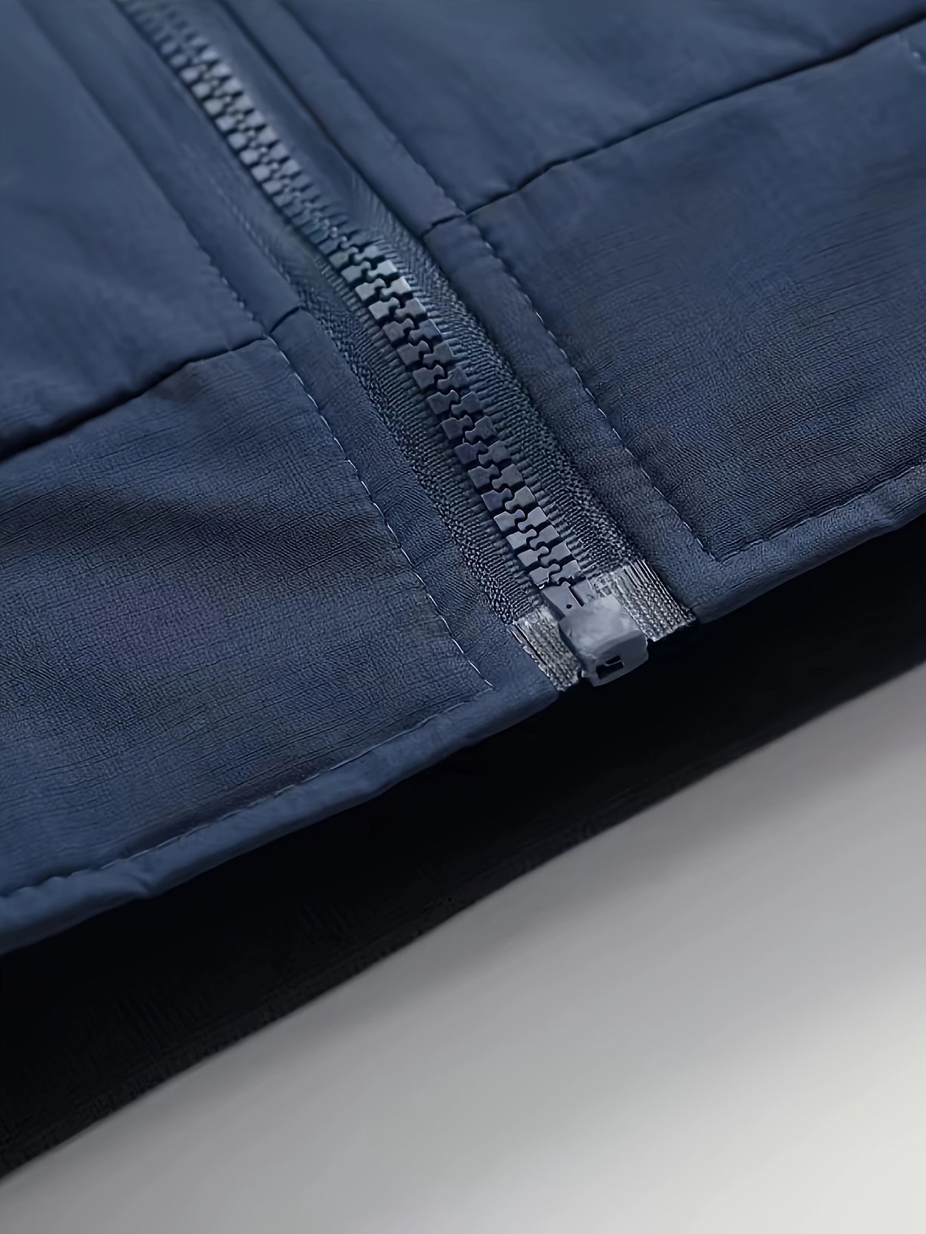 Men's Academic Jacket - Burgundy (Deep Red), Zip-Up Front Closure, Structured Non-Stretch Fabric, Zippered Pockets - Formal & Casual Outerwear for Office, Events, Everyday - Easy-Care Coat, Dressy Jacket, Houndstooth Pattern