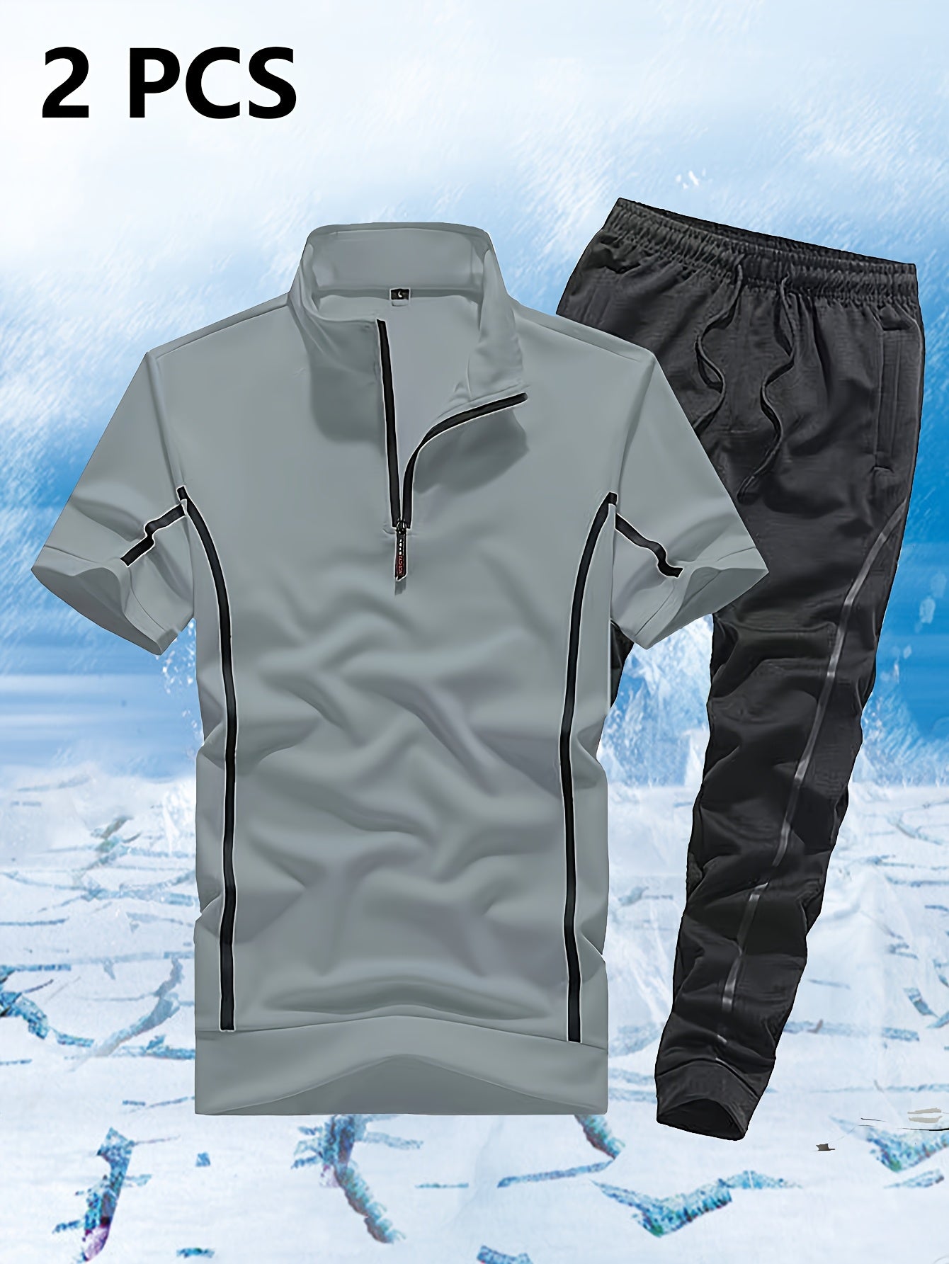 Casual Men's Summer New Loose Sportswear Set - ayq