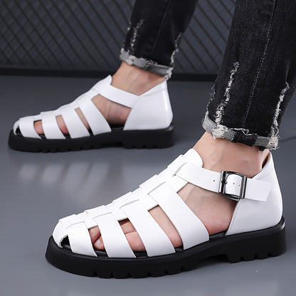 Men's Lightweight Breathable Summer Sandals with Thick Sole