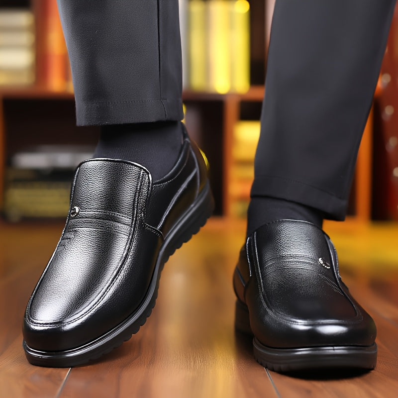 Men's Casual Oxford Shoes with Lightweight Wear-Resistant Sole