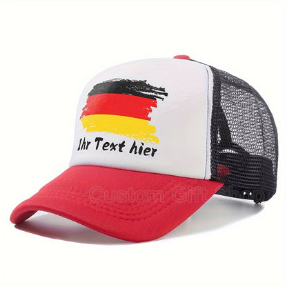 Lightweight Unisex German Element Polyester Baseball Cap