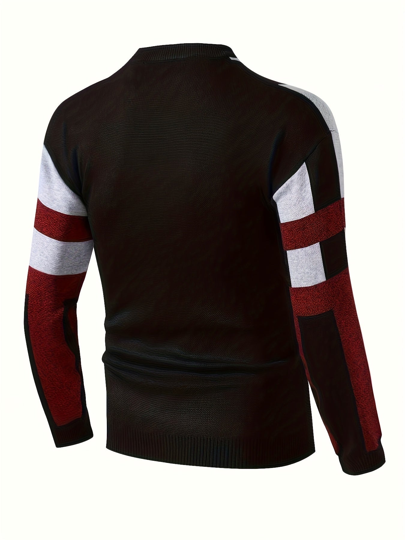 New Cross-Border Autumn And Winter Men'S Stylish Jacquard Sweater, Casual Pullover