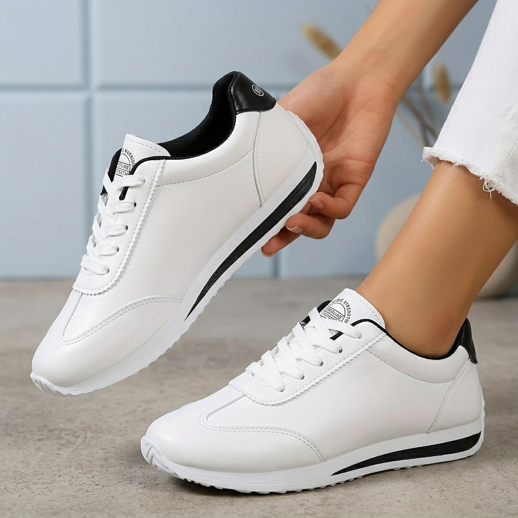 Women's Low-Top Sporty Sneakers with EVA Cushioned Sole