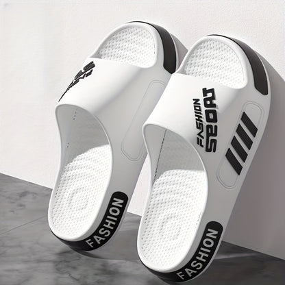 Men'S Summer Stylish Massage Non-Slip Textured Design Sandals, Suitable for Home, Outdoor, And Bathroom Use. - ayq