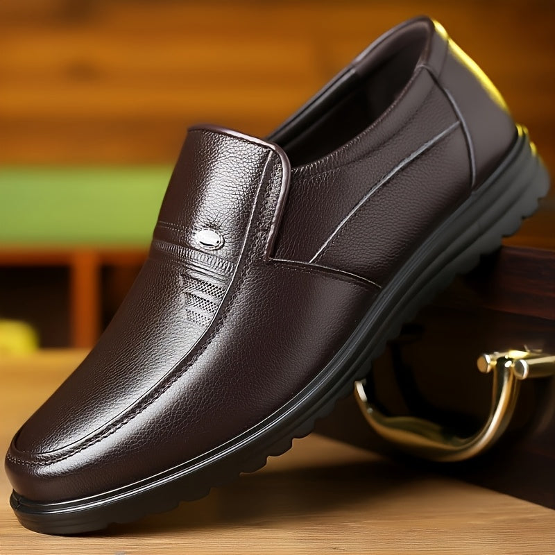 Men's Casual Oxford Shoes with Lightweight Wear-Resistant Sole