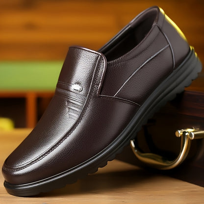 Men's Casual Oxford Shoes with Lightweight Wear-Resistant Sole
