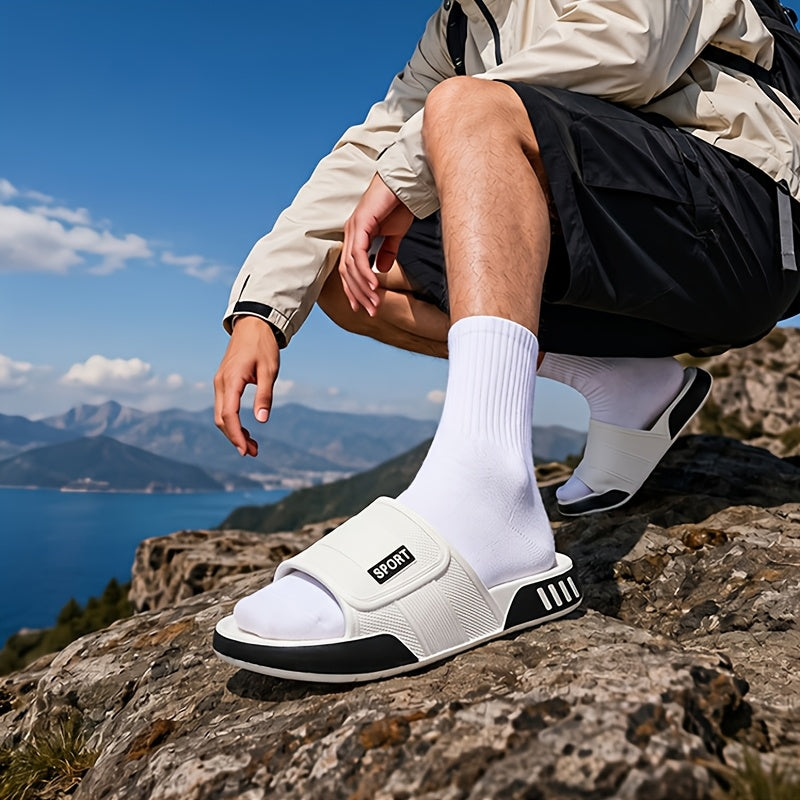 Tokharoi Unisex EVA Slip-On Slippers with Cushioned Sole
