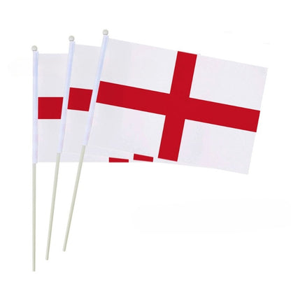 10pcs International Flag Set – Argentina, Brazil, France & More