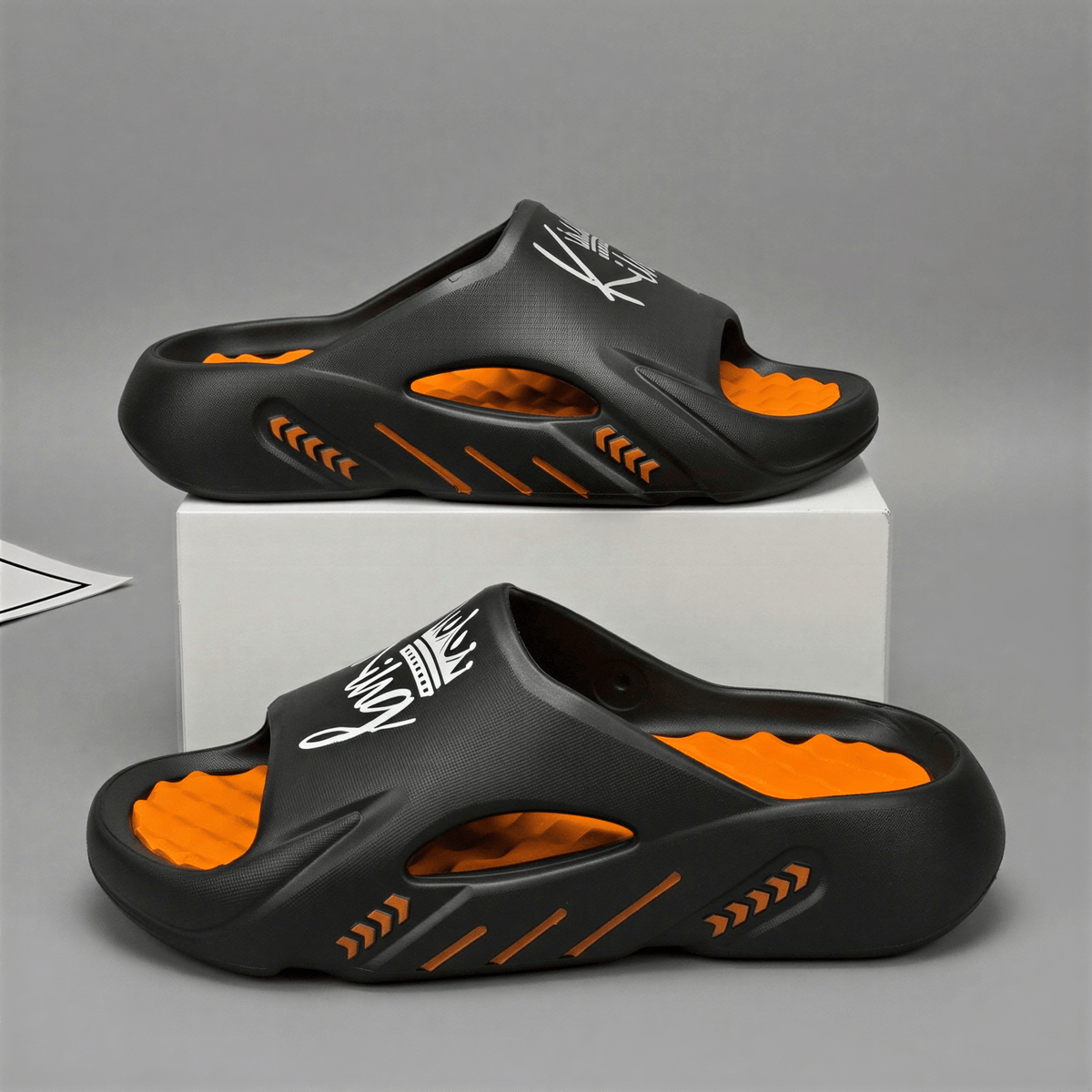 Men's EVA Casual Slip-On Slippers - Soft, Non-Slip, All-Season