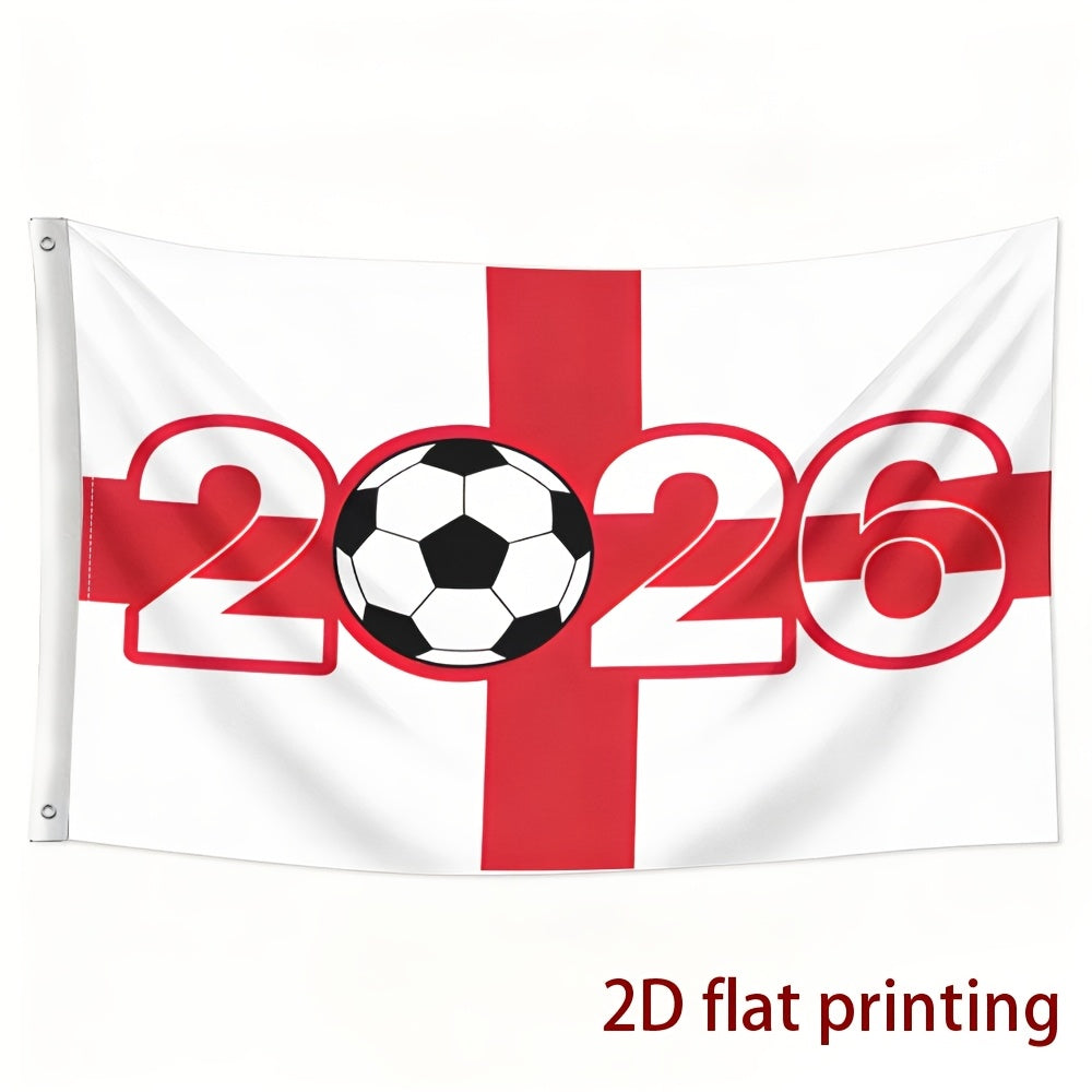 England Flag Cross Pattern 2026 Football Fan Support Flag