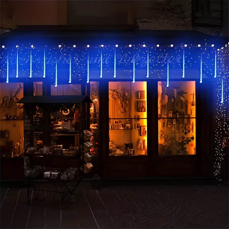 192 Leds USB Meteor Shower Lights - 8 Strands