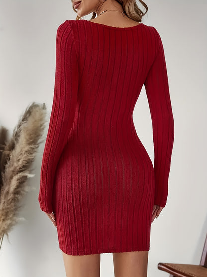 A Stylish And Elegant Dress for Women, Perfect for Autumn And Winter, Designed to Be Flattering And Versatile for Commuting