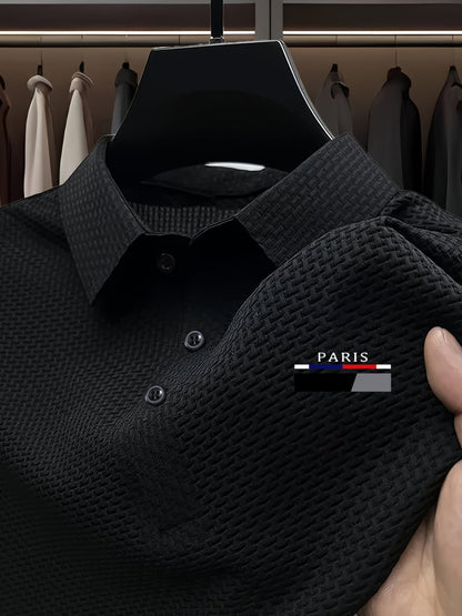 New Arrival of Plus-Size Men'S Polo Shirts, Featuring Short Sleeves And Classic Details Like a Collar And Buttons, Perfect for Casual Everyday Wear - ayq