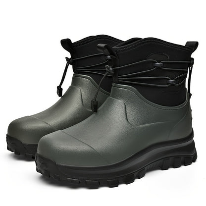 Unisex Waterproof High Top Boots with Durable EVA Sole