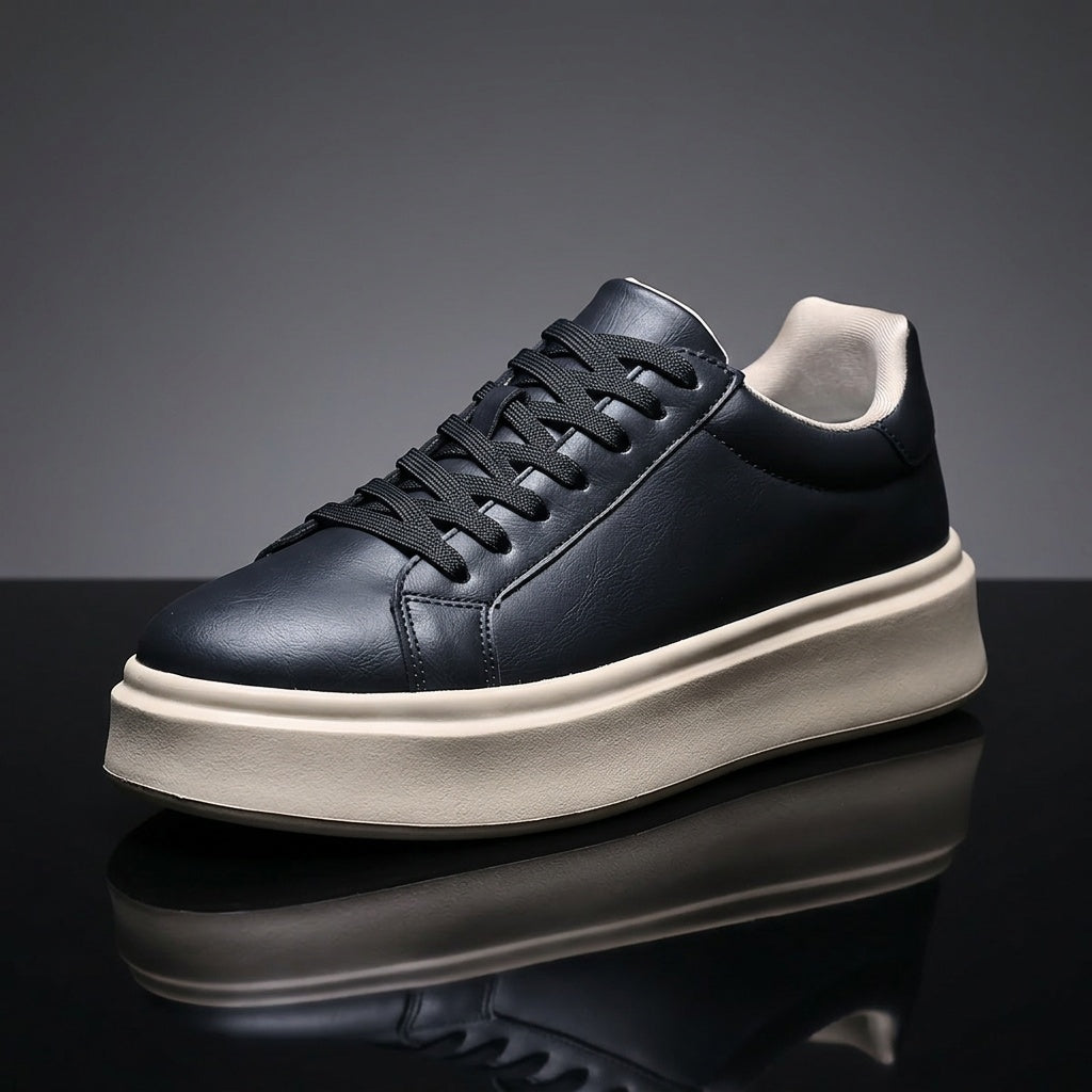 Men's Lightweight Low-Top Skate Shoes with EVA Sole