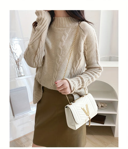 Women's Crossbody Bag, Quilted Purse with Sparkling Rhinestones in for Daily Casual Use