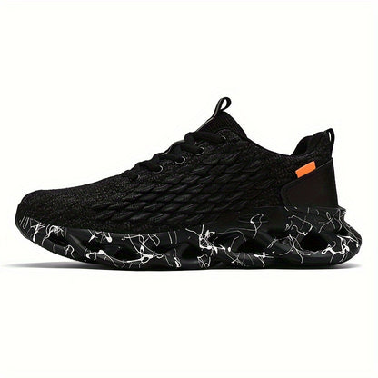 1pair Men'S Preppy Style Mid-Top Sneakers - Solid Color All-Season Casual Athletic Shoes with Lace-Up, Round Toe, Faux Upper, Fabric Inner, Rubber Sole, Fabric Insole