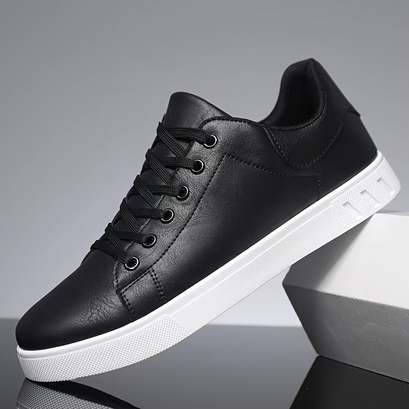 Men's Casual Sneakers - Slip-Resistant, Durable & Comfortable Lace-Up Skate Shoes, Suitable for Every Season - ayq