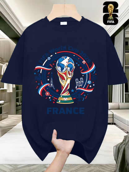 Men's 2026 FIFA World Cup Casual Short Sleeve T-Shirt