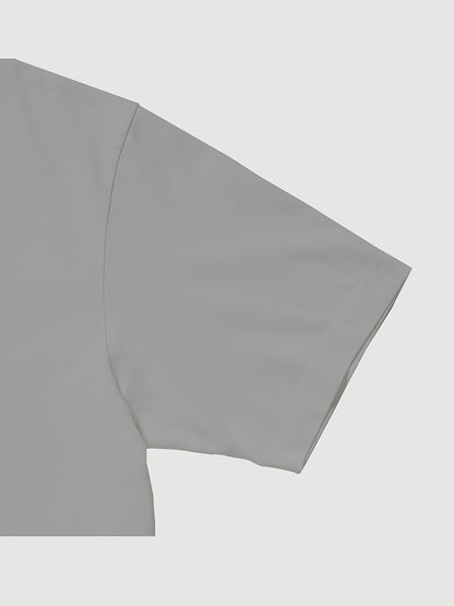 Men's Summer Polo Set with Print, Lightweight Casual Lapel Shirt & Sho