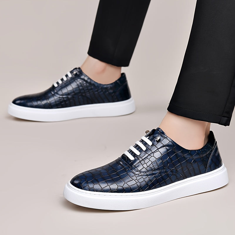 Men's Large Size Casual Slip-On Shoes with Anti-Slip Rubber Sole