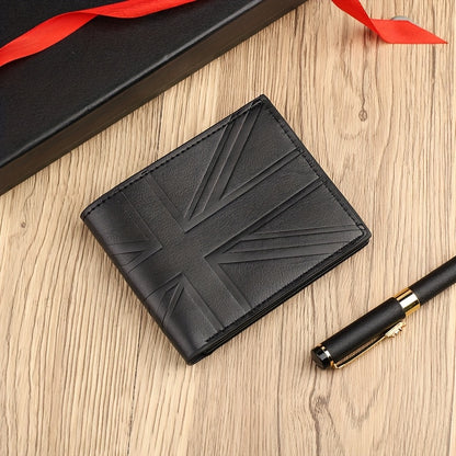 Zuolaiwt European And American Retro Short Wallet for Men with a Large Capacity Coin Purse And Multiple Card Slots