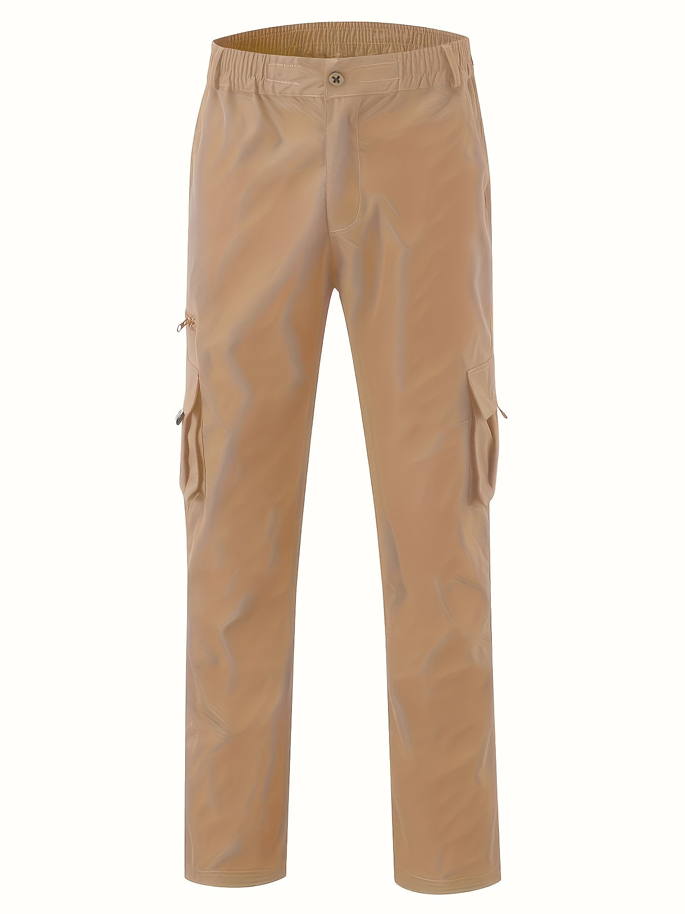 Men's Loose Fit Vintage Cargo Pants with Multiple Pockets