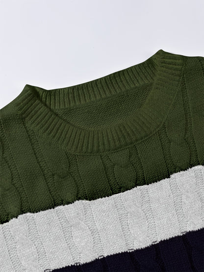 New Fashion Versatile Casual Men's Knit Pullover