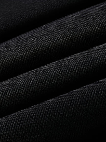 Men'S Stylish Tiger Head Jacket - Black, Red & White, Zip-Up, Stand Collar, Polyester, Casual Outdoor Wear, Casual Winter Wear | Stylish Jacket | Zippered Jacket