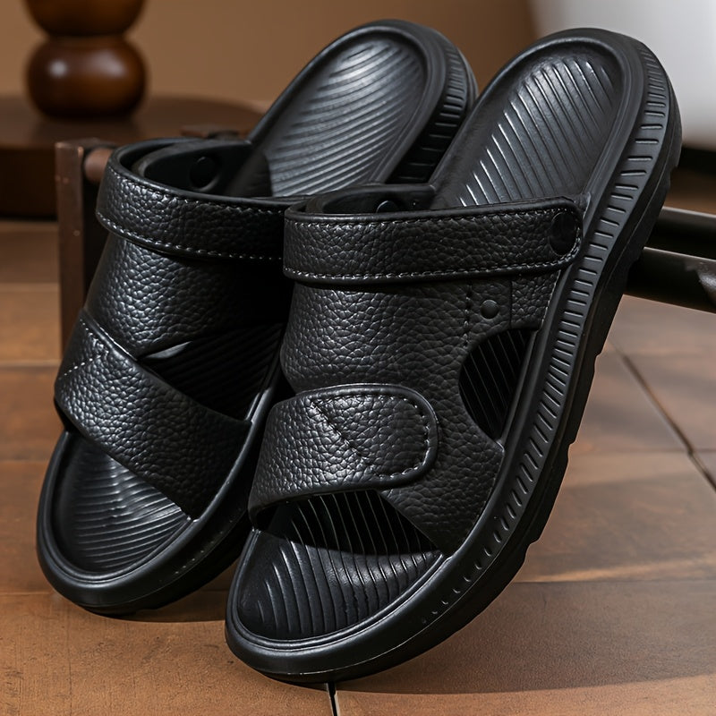 Men's Summer EVA Slip-On Sandals Soft Sole Beach Shoes