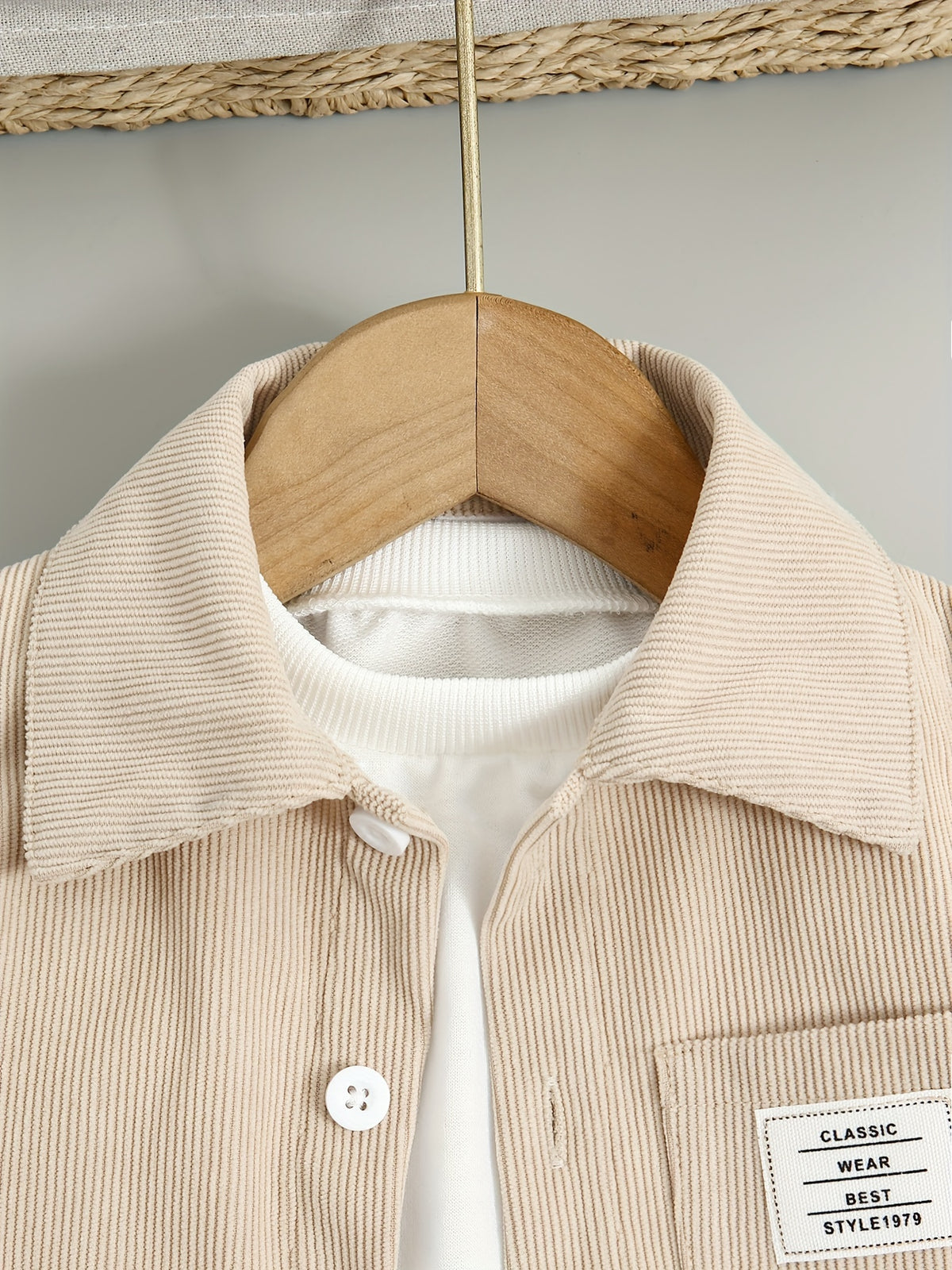 Boys' Cotton Blend Shirt and Jeans Set for Fall/Winter - ayq