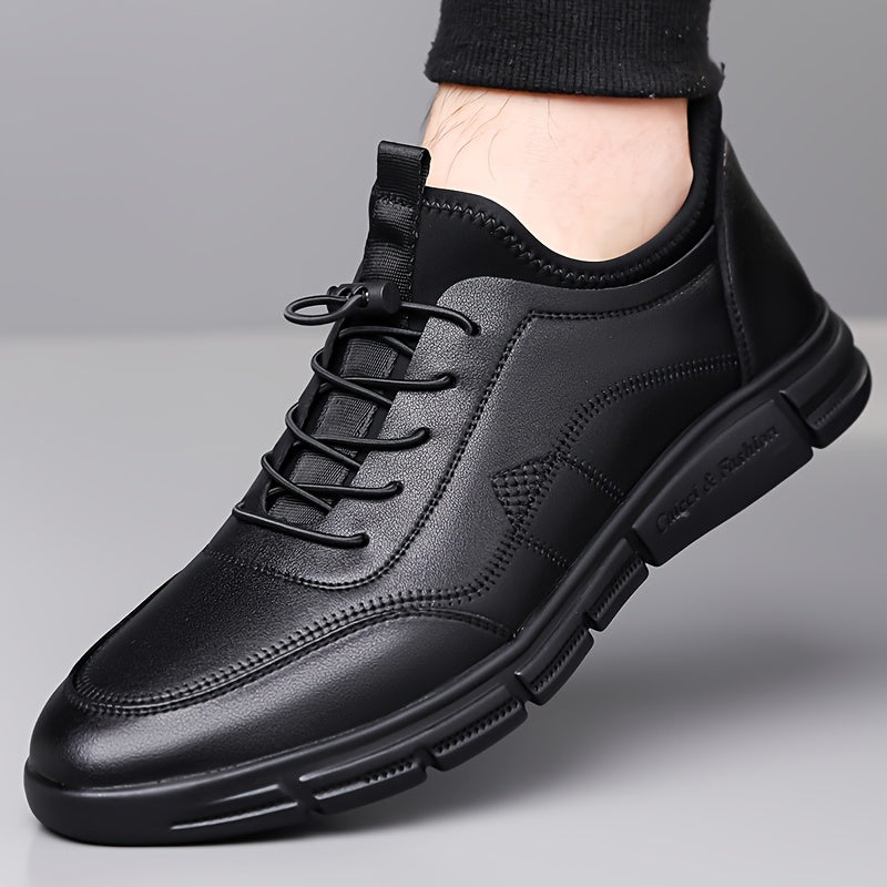 Men'S Stylish Business Casual Shoes with Lightweight, Soft Soles, Shock Absorption, And Comfortable, Non-Slip Design - ayq