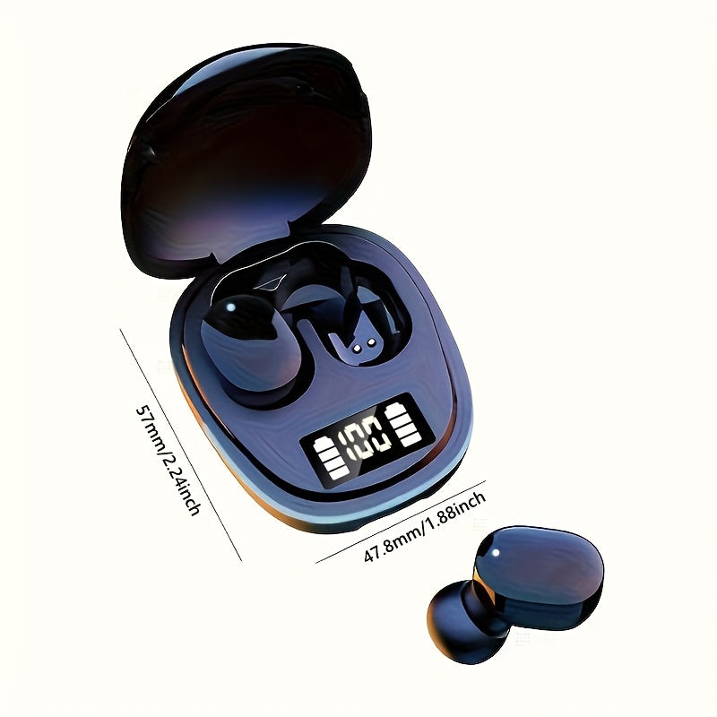 2024 Year New Wireless Earphones Headphones with LED Display Touch In-Ear TWS Wireless Earbuds Sports Music Game Headset for IOS/Android
