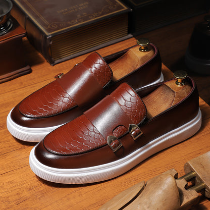 Men's British Style Slip-On Loafers Casual Business Shoes