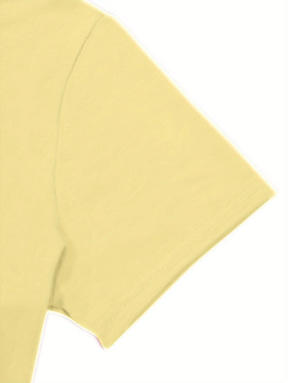 New Arrival: Paris Creative Letter Pattern Printed T-Shirt, Suitable for Women'S Casual Wear, Vacations, Short Sleeves, Round Neck, Spring And Summer, Machine Washable, New Women'S Clothing, Versatile for Outings And Sports.