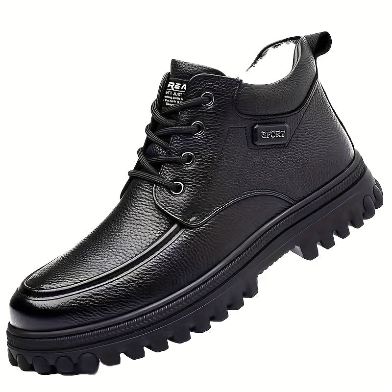 Men's Latest Outdoor Warm Snow Boots Ideal for Chilly and Snowy Weather