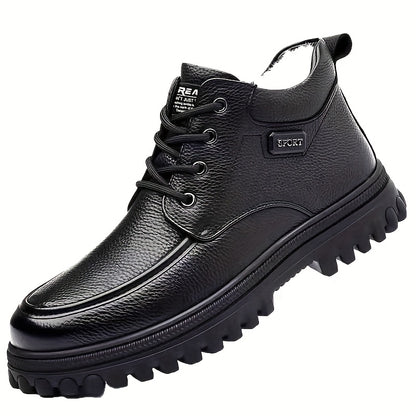 Men's Latest Outdoor Warm Snow Boots Ideal for Chilly and Snowy Weather