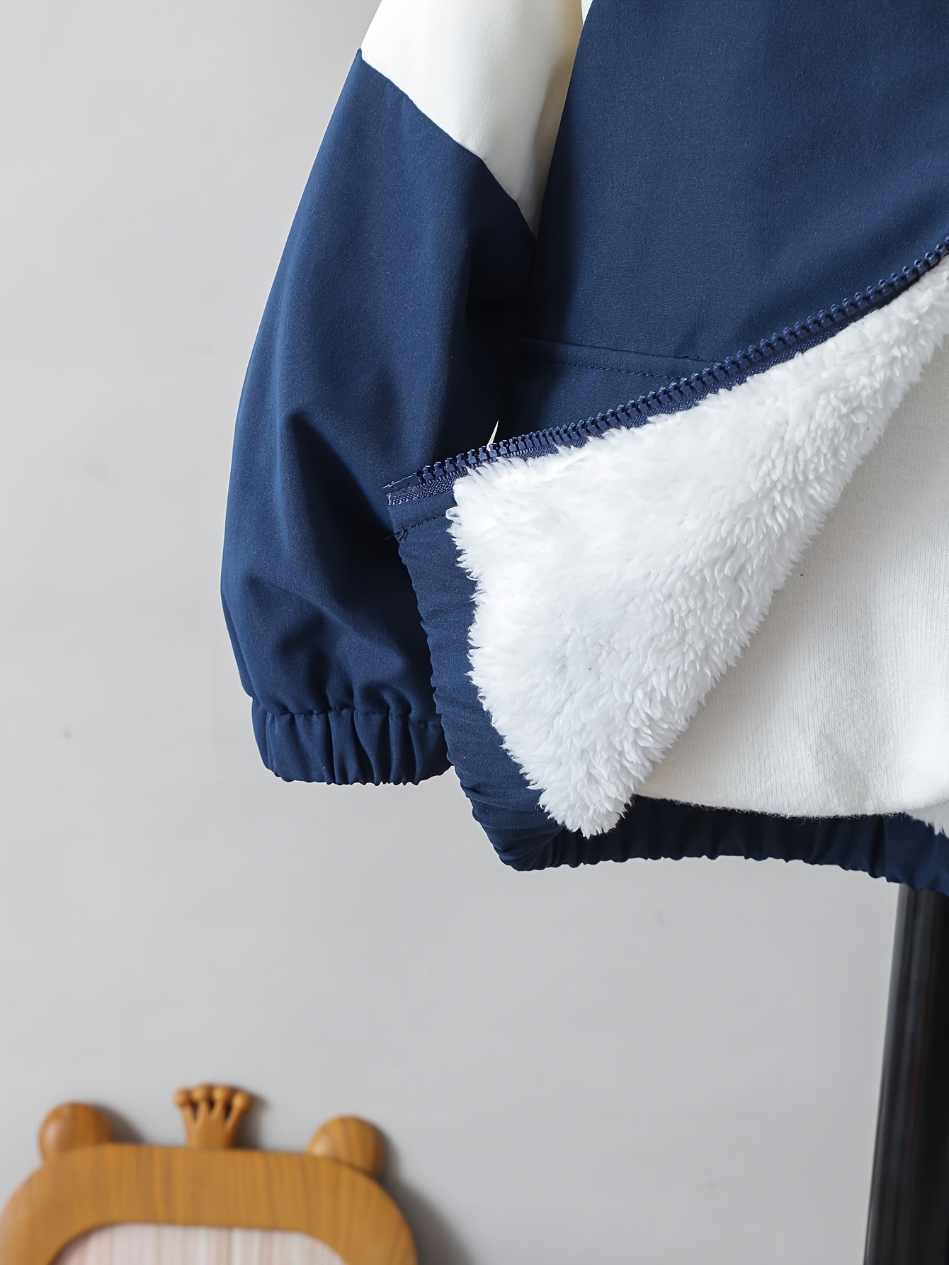 Boys' Casual Fleece-Lined Jacket with Utility Pockets, Open Front Zipper, Matching Single-Pocket Workwear Pants for Autumn/Winter, Perfect for Outdoor Wear, Winter Clothing, Workwear Style, Durable Fabric, Zipup Jacket, Young