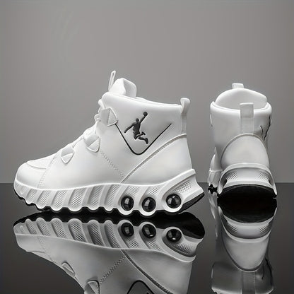 [sneakers] Men'S Mid-Top Basketball Shoes for Outdoor Fashion Trends