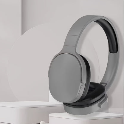 Wireless Headphones 2961 Over-Ear Wrap Style with Retractable Cable, 3.5mm Jack, Push Button Volume Control, Rechargeable Lithium Polymer Battery - Multifunctional with Card Slot and Wired Connectivity Options