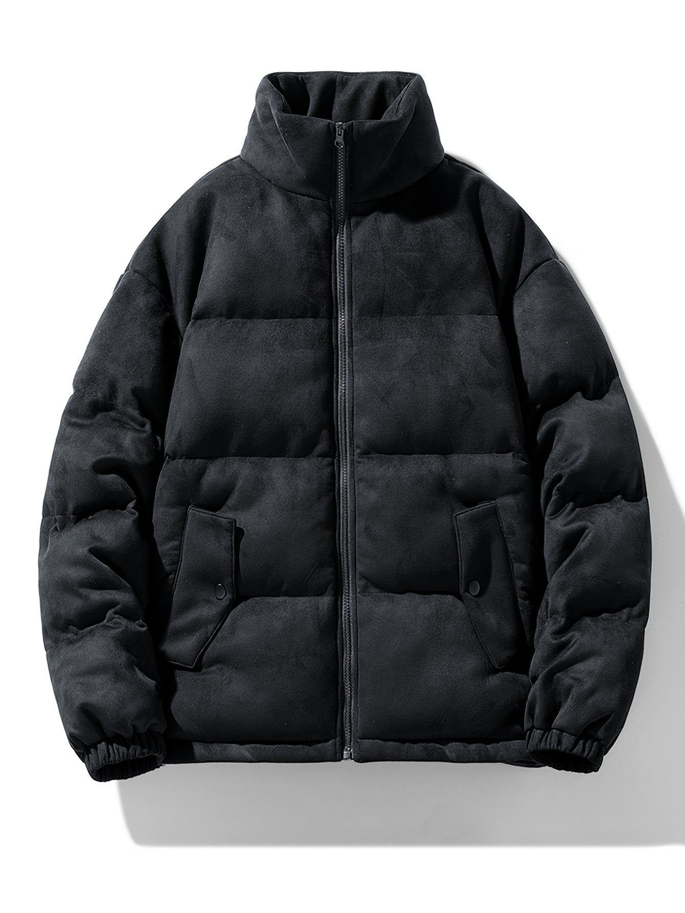 779 Men's Fashion Casual Trendy Thickened Winter Personality Letter Warm Jacket