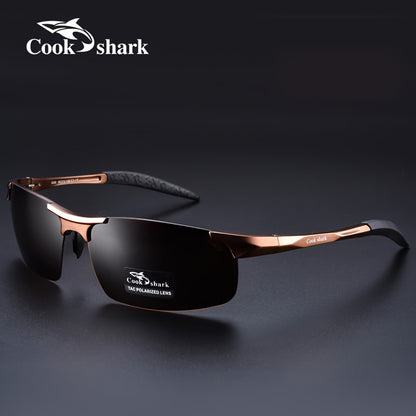Men's Polarized Driving Glasses Magnesium Alloy Frame UV Resistant