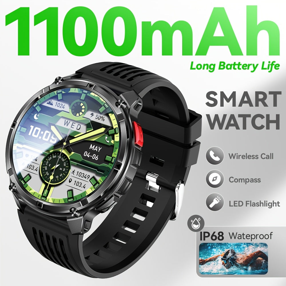 2026 Men’s Smart Watch 1.7” HD Display, 120+ Sports Modes