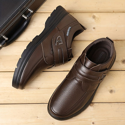 Men's All-Season Low-Cut Genuine Leather Casual Fashion Shoes