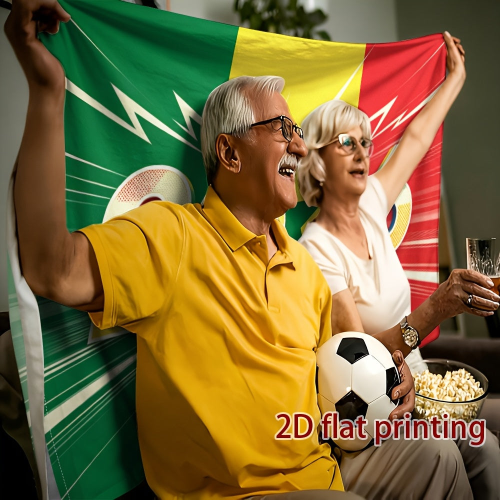 Senegal Football Fan Flag Single-Sided Polyester Banner